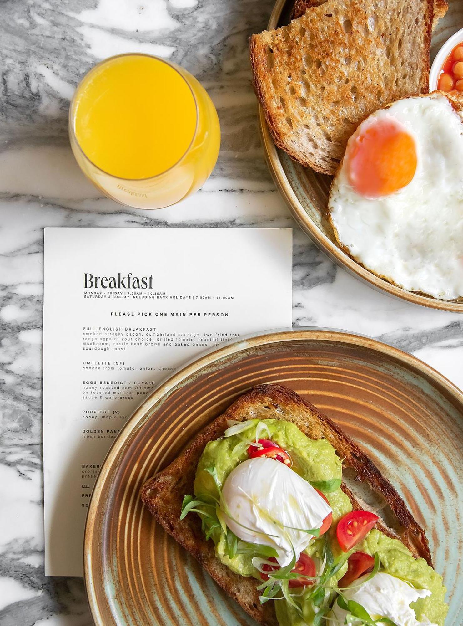 Sanderson Лондон Екстериор снимка Avocado on toast