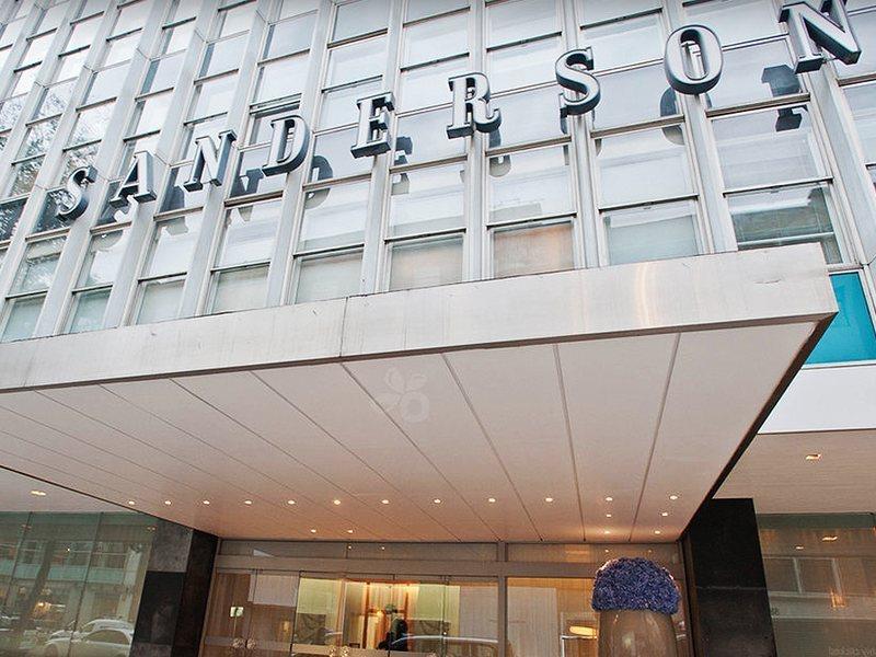 Sanderson Лондон Екстериор снимка The entrance of the hospital